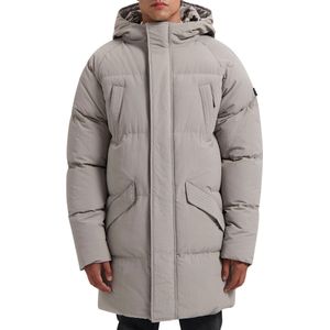 Pure Path - Padded 405 - Gewatteerde Jas - Grijs - Donsvoering