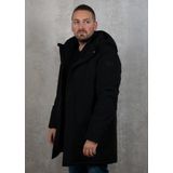 Pure Path - Regular FIT - Parka - Zwart - Katoen