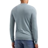 PURE PATH Regular Fit Knitwear Halfzip803 Truien & Vesten Heren - Sweater - Hoodie - Vest- Blauw