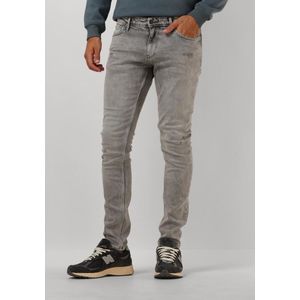 PURE PATH The Jone Jeans Heren - Broek - Lichtgrijs