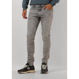 PURE PATH The Jone Jeans Heren - Broek - Lichtgrijs