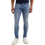 Pure Path - The Jone - Jeans - Licht Blauw - Katoen/Elastan