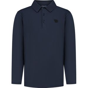 Ballin Amsterdam - Jongens Regular fit T-shirts Polo LS - Navy