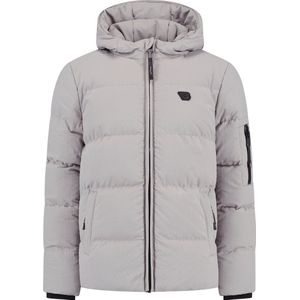 Ballin Amsterdam - Regular Fit Gewatteerde Jas - Grijs - Jongens