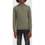 Ballin - Turtleneck - Khaki - Junior - Logo Badge