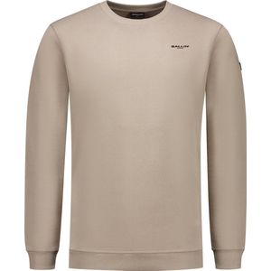 Ballin Amsterdam - Heren Regular fit Sweaters Crewneck LS - Taupe