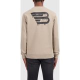 Ballin Amsterdam - Heren Regular fit Sweaters Crewneck LS - Taupe