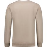 Ballin Amsterdam - Heren Regular fit Sweaters Crewneck LS - Taupe