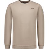 Ballin Amsterdam - Heren Regular fit Sweaters Crewneck LS - Taupe