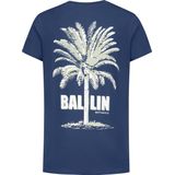Ballin - T-shirt - Donkerblauw - Regular Fit - Korte Mouwen