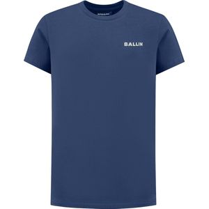 Ballin - T-shirt - Donkerblauw - Katoenmix