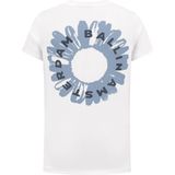 Ballin Amsterdam - Bloom T-shirt - Wit - Regular Fit - Crewneck