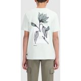 Ballin Amsterdam - Jongens Loose Fit T-shirts Crewneck SS - Light Green - Maat 8