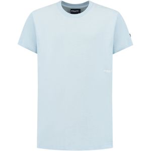 Ballin Amsterdam - Loose Fit T-shirt - Light Blue - Crewneck