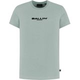 Ballin Amsterdam - Regular Fit T-shirt - Groen - Crewneck SS