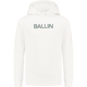Dual Line Logo - Hoodie - Groen - 100% Katoen