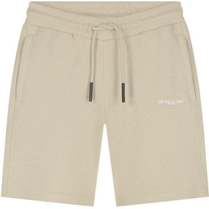 Ballin Amsterdam - Jongens Regular fit Shorts Sweat - Sand - Maat 6
