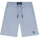 Ballin Amsterdam - Junior Icon Garment Dye Short - Blue Grey - Regular Fit
