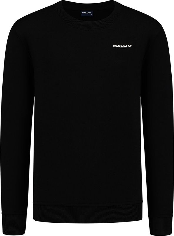 Ballin Amsterdam - Originals - Regular Fit Crewneck Sweater - Zwart
