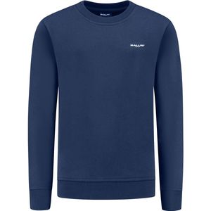 Ballin Amsterdam - Jongens Regular fit Sweaters Crewneck LS - Navy - Maat 6