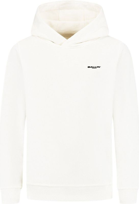 Ballin - Sweater - Wit - Regular Pasvorm - 100% Katoen
