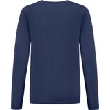 Ballin - Fijn Gebreide Trui - Marine - Regular Fit
