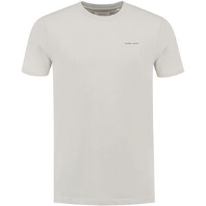Pure Path - T-shirt - Regular Fit - Sand - Katoen