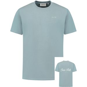 Essence Of Light T-Shirt - Blauw/Grauw - Loose Fit