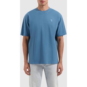 Pure Path - Heren T-shirt - Blauw - Katoen