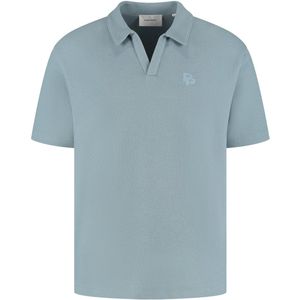 Pure Path - Waffle Polo - Poloshirt - Katoen - Gebreide Wafelstructuur