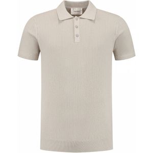 Pure Path Trui beige (Maat: XL) - Effen - Halslijn: Kraag,