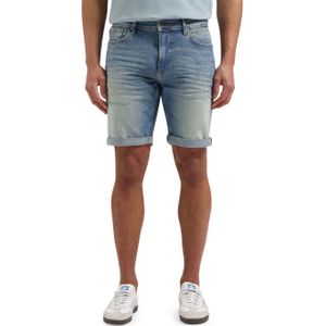 Pure Path, Heren, Korte broeken, Blauw, Maat: W31 Denim,