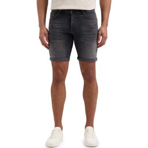 Pure Path - Steve - Korte Broek - Denim - Blauw - 82% Katoen