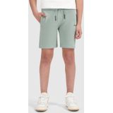 Ballin Amsterdam - Jongens Regular fit Shorts Sweat - Blue Grey - 100% Katoen