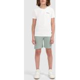 Ballin Amsterdam - Jongens Regular fit Shorts Sweat - Blue Grey - 100% Katoen