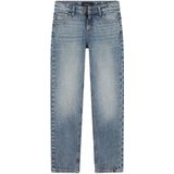Boaz - Jeans - Mid-Blauw - Katoen/Elastaan - Regular Fit