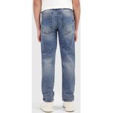 Boaz - Jeans - Mid-Blauw - Katoen/Elastaan - Regular Fit