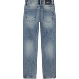 Boaz - Jeans - Mid-Blauw - Katoen/Elastaan - Regular Fit