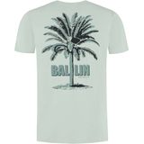 Ballin Amsterdam - Heren Regular fit T-shirts Crewneck SS - Green - Maat L