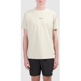 Ballin Amsterdam - Heren Regular fit T-shirts Crewneck SS - Sand - Maat S