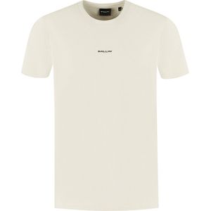 Ballin Amsterdam - Heren Regular fit T-shirts Crewneck SS - Sand - Maat S