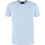 BALLIN' - Dual-tone Palm T-shirt - Blue Grey - Katoen