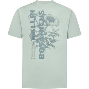 Ballin Amsterdam - Heren Loose Fit T-shirts Crewneck SS - Green - Maat M