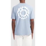 Bloom - Loose Fit T-shirt - Katoen - Wit - Bloemprint