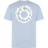 Bloom - Loose Fit T-shirt - Katoen - Wit - Bloemprint