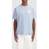 Bloom - Loose Fit T-shirt - Katoen - Wit - Bloemprint