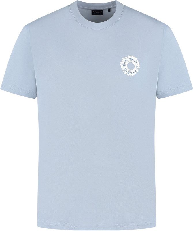 Bloom - Loose Fit T-shirt - Katoen - Wit - Bloemprint