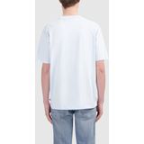 Ballin Amsterdam - Circle Logo T-shirt - Lichtblauw - Heren Loose Fit