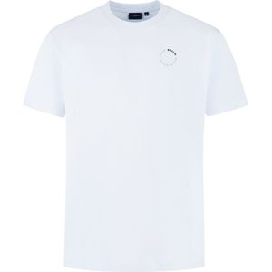 Ballin Amsterdam - Circle Logo T-shirt - Lichtblauw - Heren Loose Fit