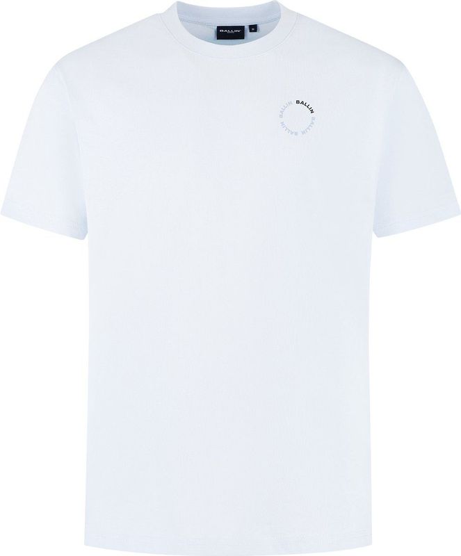 Ballin Amsterdam - Circle Logo T-shirt - Lichtblauw - Heren Loose Fit